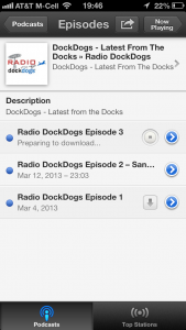 Subscribe to Radio DockDogs on iTunes